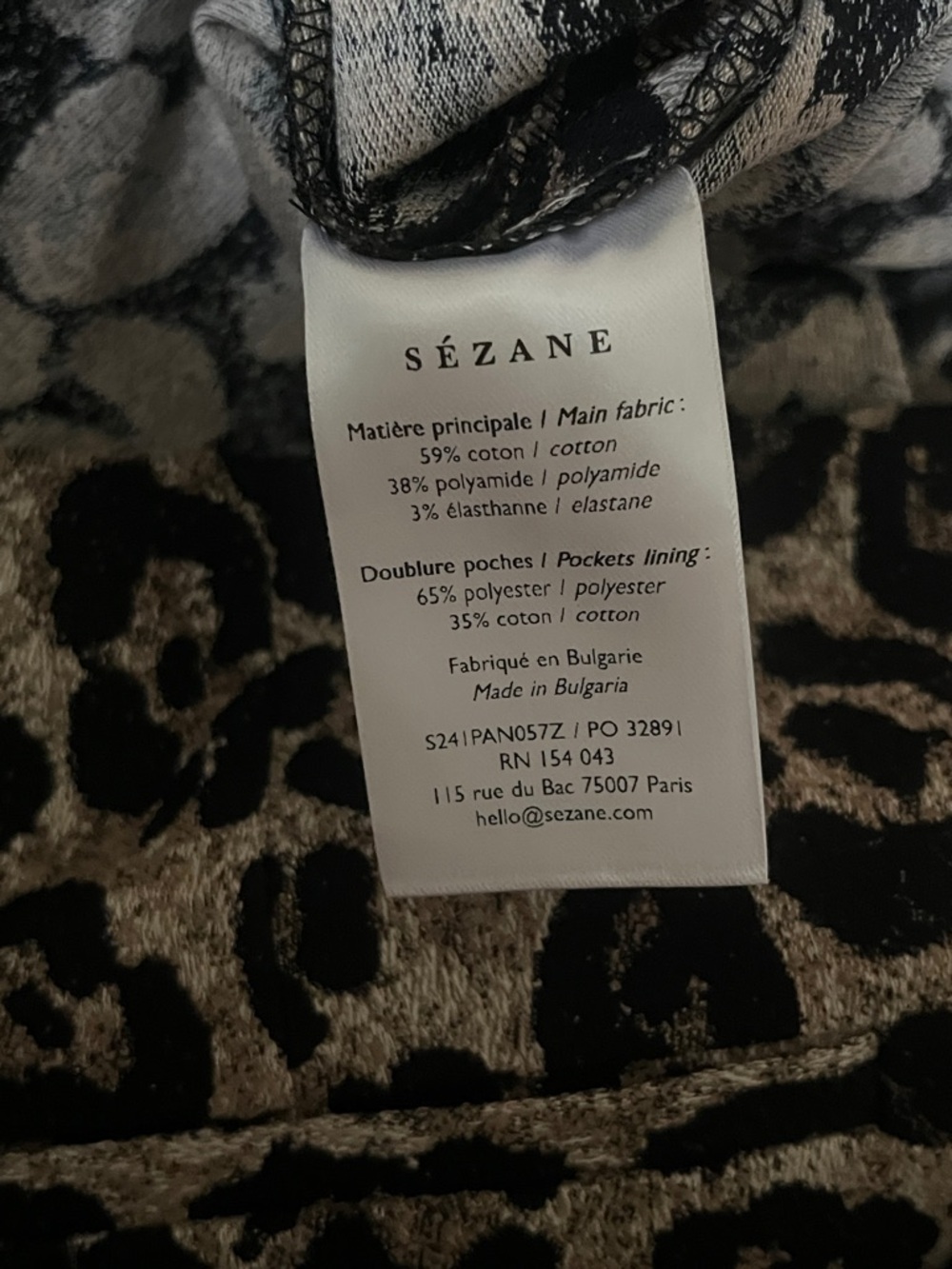 A26 Sezane Ciara Trousers - Picture 8 of 11